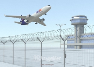 2D ограждения для аэропортов и аэродромов в Иркутске