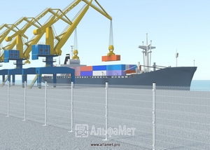2D ограждения для морских и речных портов в Иркутске